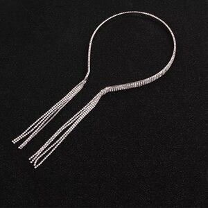 Silver Rhinestone Headband